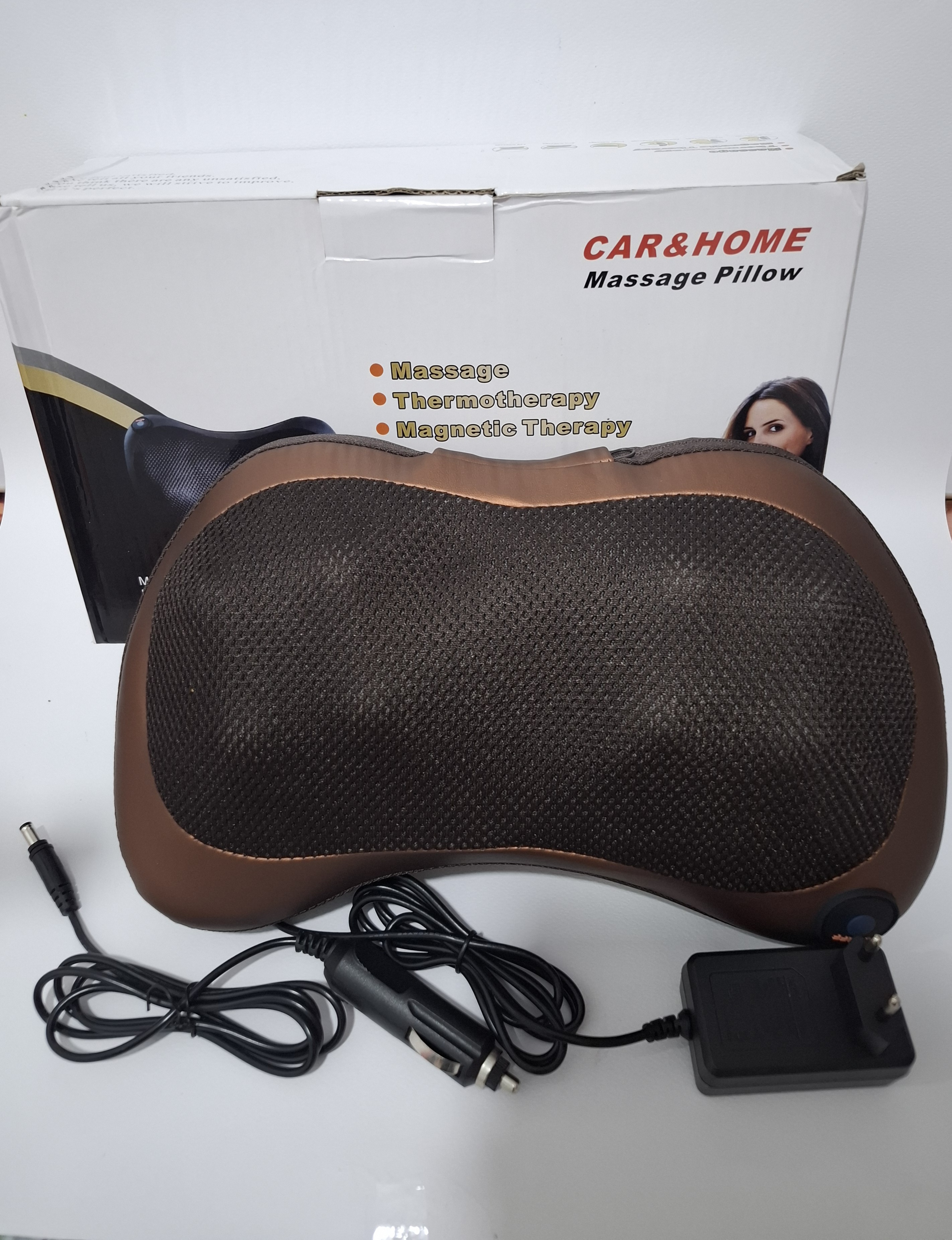 ماساژور بالشتی شارژر فندکی و برقی Car & Home Massage Pillow