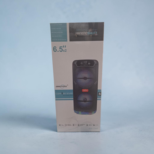 اسپیکر بلوتوثی قابل حمل گریت نایس مدل Greatnice GTS-1565 (دو باند ۶.۵ اینچ)
