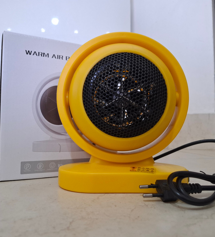 بخاری برقی و گرمکن رومیزی مدل Warm Air Blower A1 (فن هیتر mini رومیزی قابل حمل)