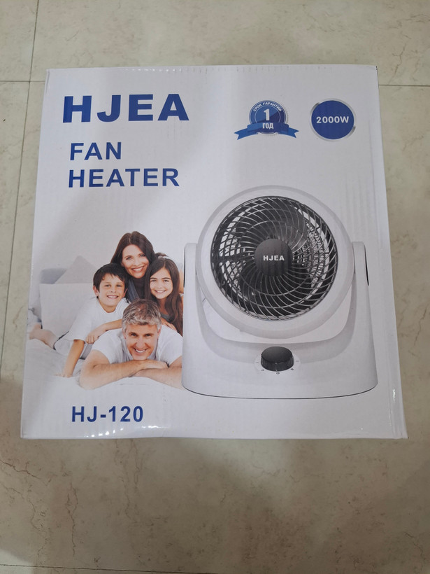 بخاری و فن هیتر برقی چرخشی HJEA مدل HJ-120 توان ۲۰۰۰ وات