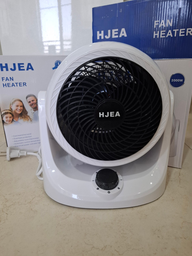 بخاری و فن هیتر برقی چرخشی HJEA مدل HJ-120 توان ۲۰۰۰ وات