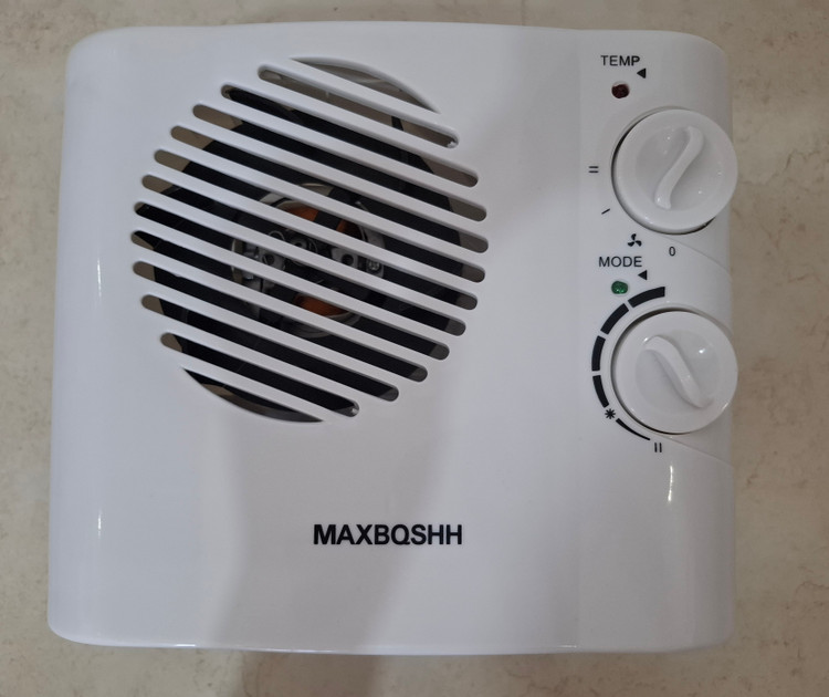 بخاری برقی و فن هیتر سرامیکی مکس بوش (MAXBOSH) مدل MB-01