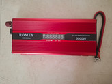 اینورتر و مبدل برق 5000 وات رومکس (ROMEX) مدل RM-5000A - صفحه نمایش دیجیتال با 4 فیوز بیرونی (جنس بسیار باکیفیت)