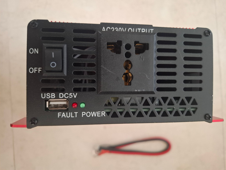 اینورتر و مبدل برق 5000 وات رومکس (ROMEX) مدل RM-5000A - صفحه نمایش دیجیتال با 4 فیوز بیرونی (جنس بسیار باکیفیت)